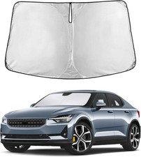 Windshield Sunshade for Polestar 2 2020-2023 2024 2025, Sun Visor for sun shade
