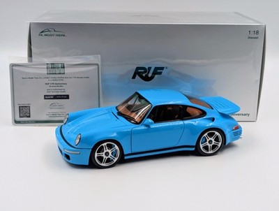 1:18 Almost Real ALM880302 Porsche 911 ''RUF'' CTR Anniversary Bavarian Sky Blue
