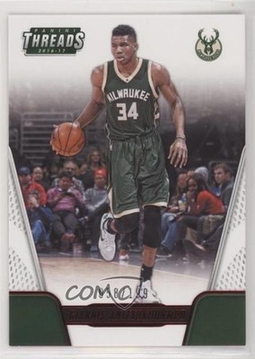 2016-17 Panini Threads Century Proof Red 58/199 Giannis Antetokounmpo #121 4t6