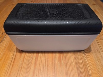 Tupperware BreadSmart Brotbox weiß/schwarz   hält Brot länger frisch