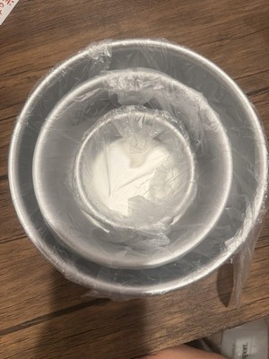 Wilton Performance Pans 3-Piece Wedding Cake Pan Set New! ''4, 6'', 8''