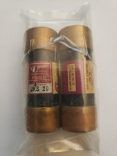 Lot Of 2 Bussmann Buss Limitron JKS-20 Fuse 20A 600V CLASS J
