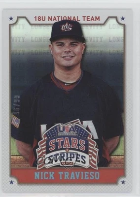 2015 Panini Stars and Stripes Longevity Holofoil 96/99 Nick Travieso #79 0o9 - Image 1 of 3