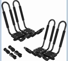 Piripara 2 Pair J-bar Kayak Carrier Roof Rack Set 4 Canoe Sup Surfboard New Piripara 2 Pair J-bar Kayak Carrier Roof Rack Set 4 Canoe Sup Surfboard New