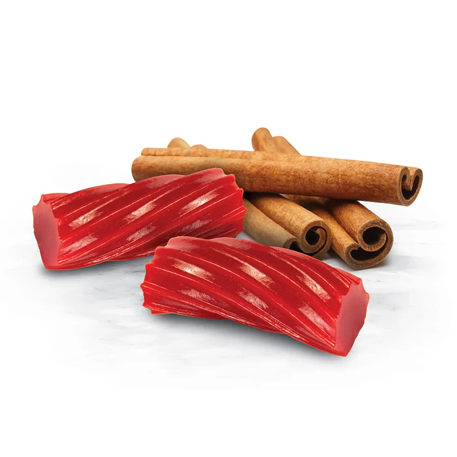 2 pack- Hot Cinnamon Licorice, 10 oz. each pack.