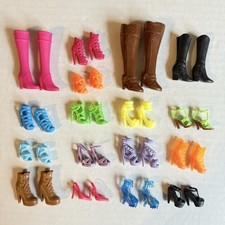 Huge Barbie Heels And Boots Shoe Lot - Fashionistas And More - Read Details