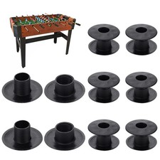 BENECREAT 8 Set Table Foosball Bushings Black Football Bearing Rods for