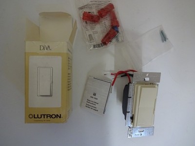 Lutron Diva DVCL-153P-LA 150W LED or 600 Incandescent Single-Pole or 3-Way