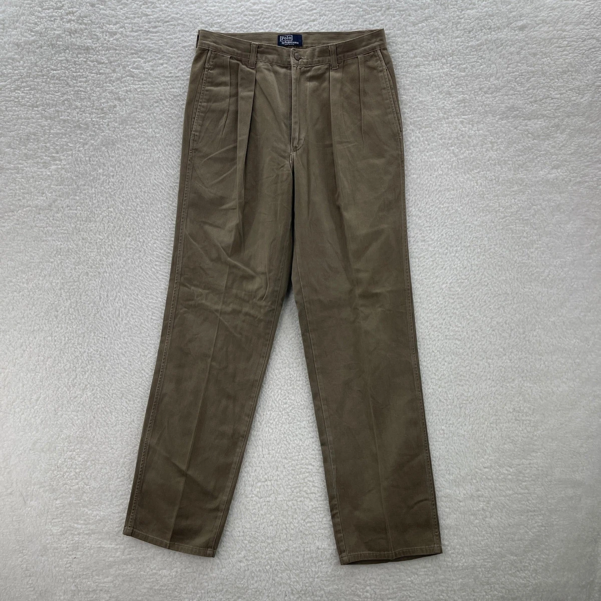 Polo Ralph Lauren Pleated Chino Pants for Men for sale | eBay