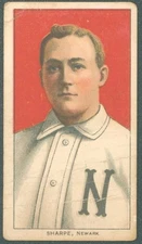 1910 T206 Bud Sharpe Newark – Piedmont 350 Factory 25 – Vintage Tobacco – Fair