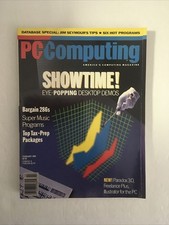 PC Computing FEB 1989 back issue