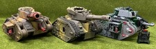 Warhammer 40k: Astra Militarum - 2x Leman Russ Demolisher and Vanquisher GW