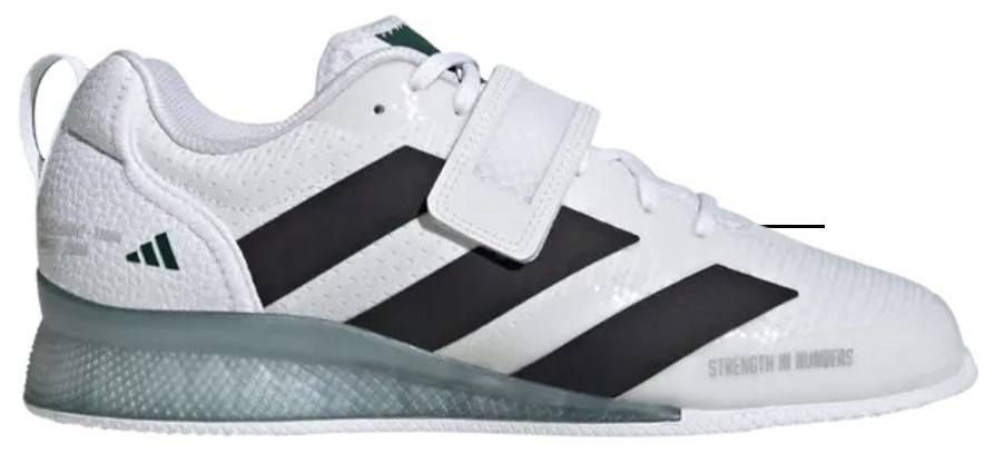Adidas Adipower Weightlifting 3 White Black Collegiate Green for