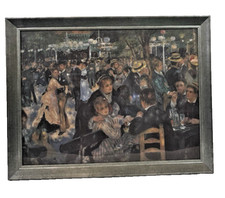 Large Fine Art Print ?Dance at Le Moulin de la Galette? Framed