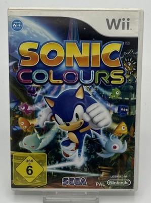 Sonic Colours (Nintendo Wii) Spiel Game + Anleitung | Getestet | Gut
