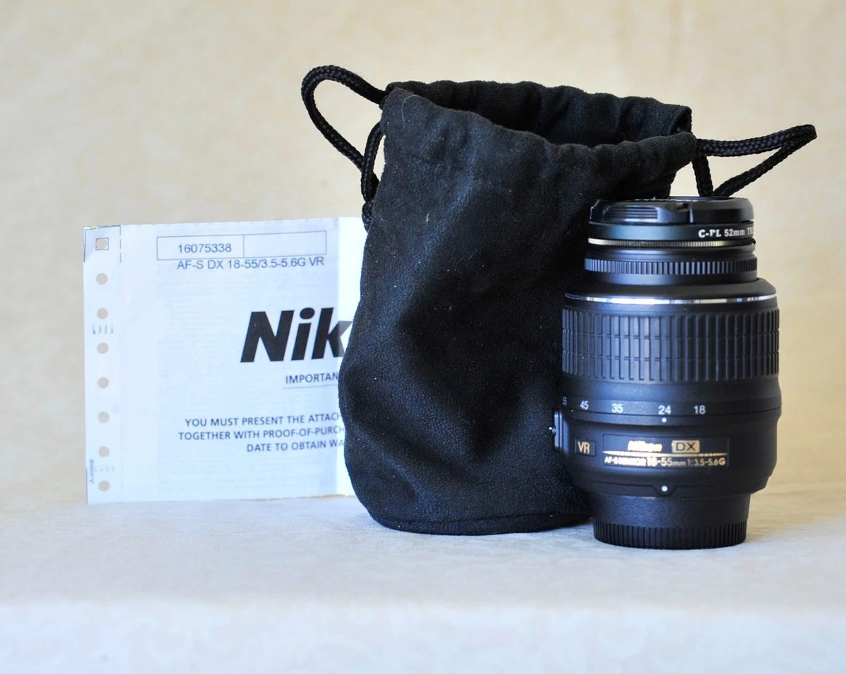 Nikon DX 18-55mm Focal Camera Lenses for sale | eBay