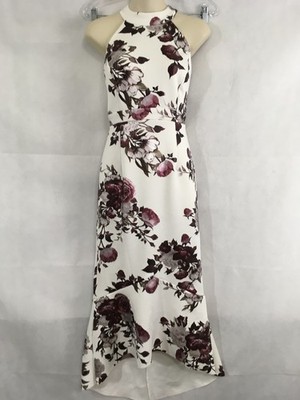 ENFOCUS STUDIO Woman s Fancy Special Occasion Sleeveless Hi/Lo Maxi Dress Size 6