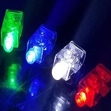 40 Light Up Finger Lights for Raves Parties and Other Night Time Events