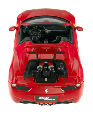 Hot Wheels 458 Spider 赤 1:18 1:18 Ferrari 458 Spider -- Red -- Hot Wheels Elite BCJ89