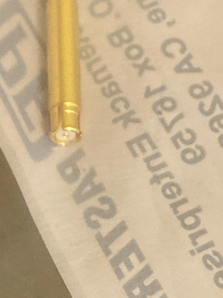 Adaptador Pasternack PE 9775 SMP hembra a SMP hembra 1 pieza, bala larga de 19,5 mm Foto 4 de 4