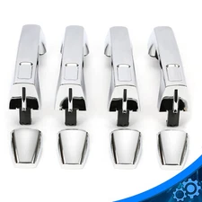 Exterior Door Handle Assembly For 2006-2010 Hummer H3 Front Rear Left+Right Side