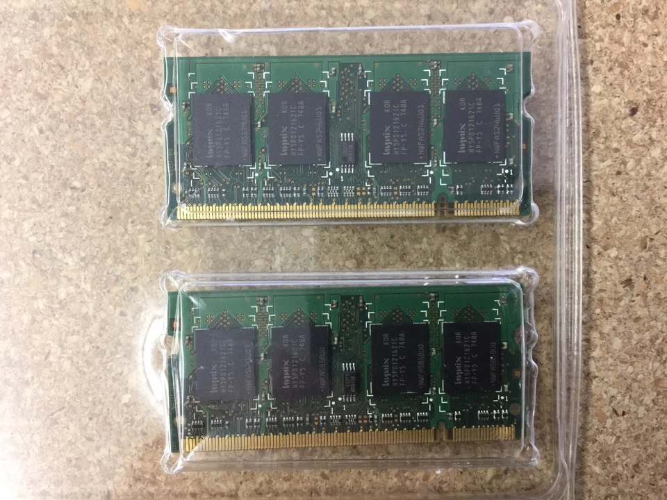 HYMP564S64CP6-Y5 Dell D620 D820 1GB Laptop Memory Kit (2 x 512MB) Y9525 - Image 2 of 4