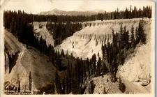 Garden of the Gods, Anna Creek Canyon, Crater Lake, Or RPPC 1912 Postcard JJ