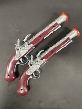 2 X Toy Plastic Pirate Gun