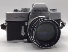Minolta SRT-101 35mm SLR Film Camera with 58mm F1.4 MC Rokkor PF Lens