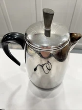 Vtg Farberware Coffee Pot Percolator Stainless Electric 8 Cup Model FCP 280 G