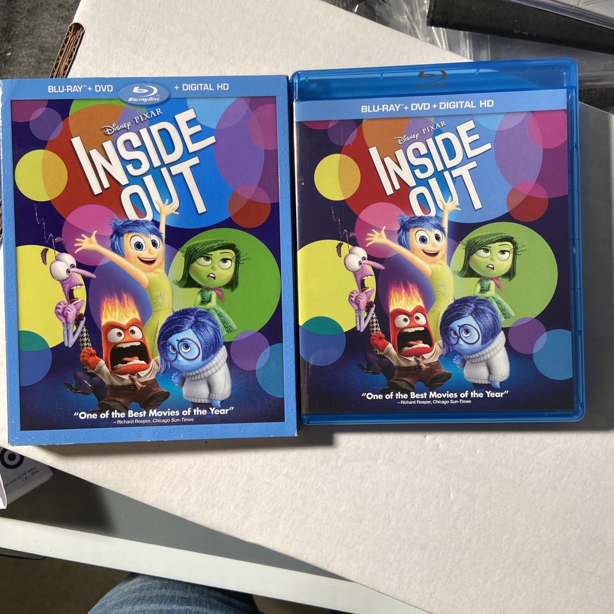 Inside Out (Blu-ray) Disney Pixar￼ Blu-Ray And DVD 786936846959| eBay