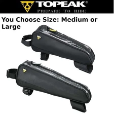 Topeak Fast Fuel Bike Tri Bag Top Tube Frame Mount Medium or Large