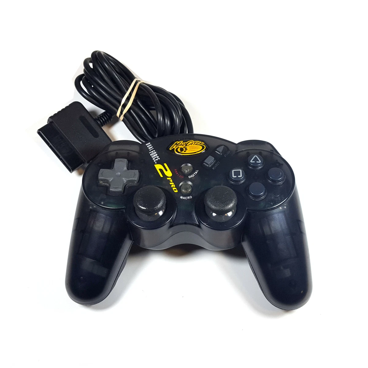 Madcatz Dual Force 2 Pro Advanced Analog Controller For PlayStation 2 Black