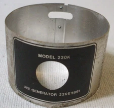 Vintage Coleman Lantern 220K  1950's 60's Collar, Cage Rest - -Parts or Repair