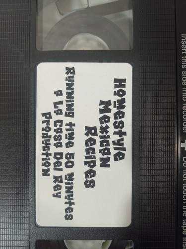 Mexican Style Recipes VHS 1997 Music By Roberto Griego COOKING - Picture 7 of 7