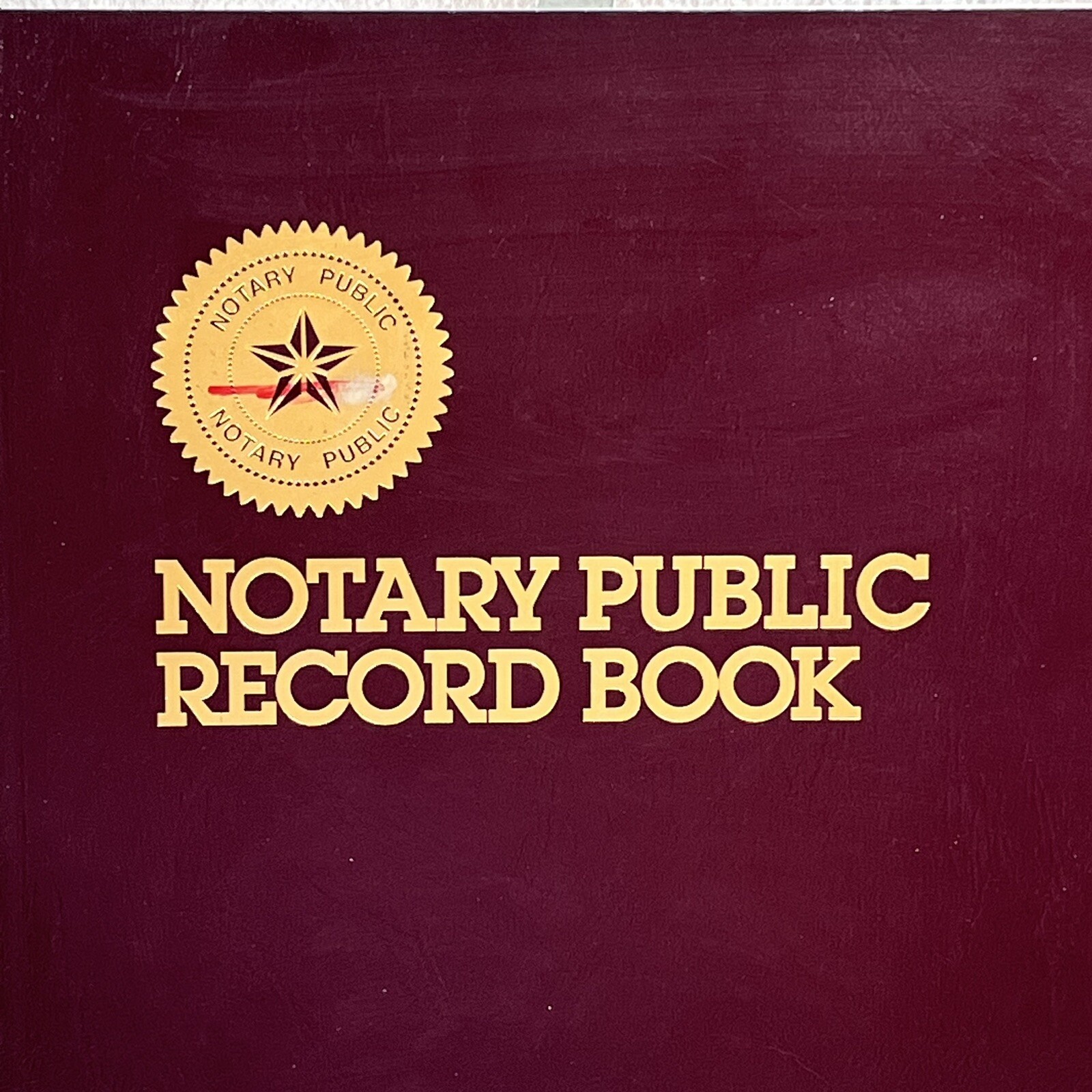 Dome Notary Public Record Book No. 880 Keeps Compliant Comprehensive