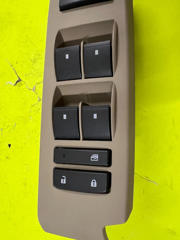 Cadillac CTS 2009 interruptor de alimentación maestro izquierdo espejo control ventana cerradura de puerta OEM Foto 3 de 4