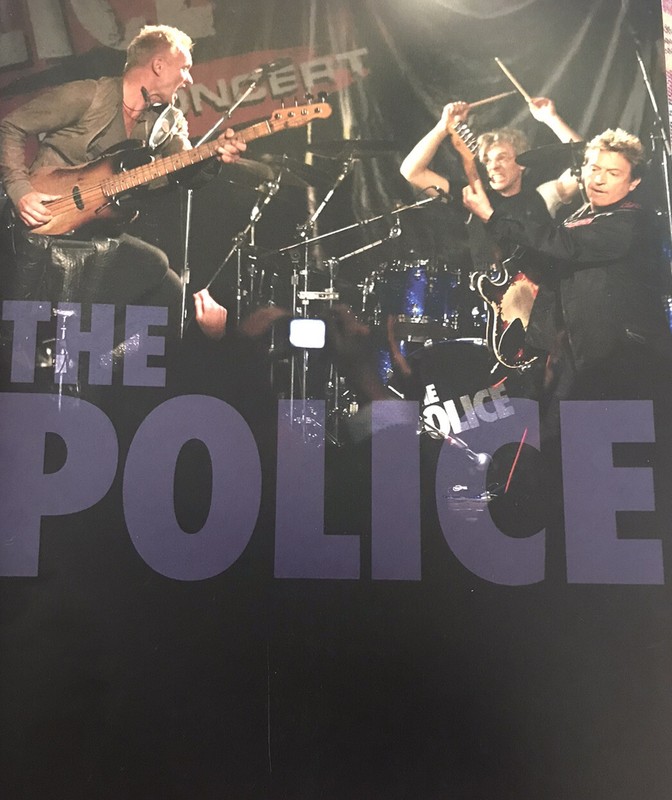 The Police 2007 Tour Program