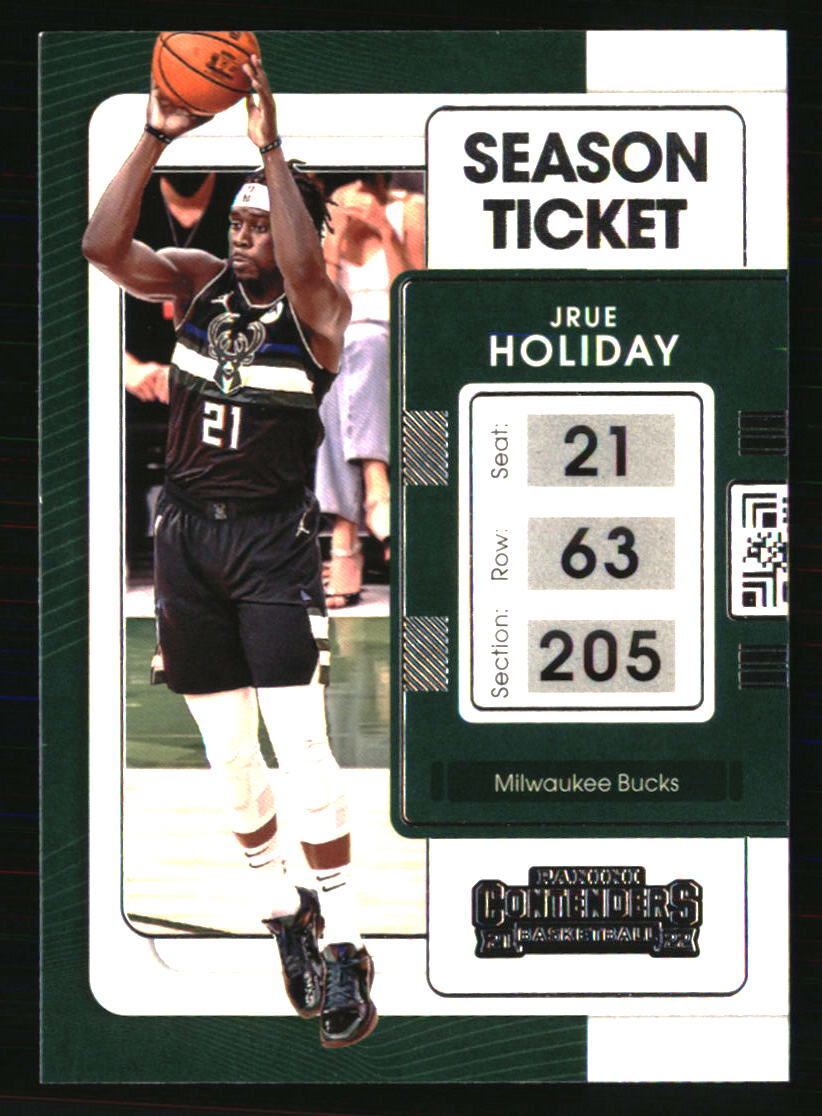 Jrue Holiday 2021-22 Panini Contenders #63 BASKETBALL Card