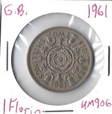 Coin Great Britain Florin 1961 KM906, Elizabeth II