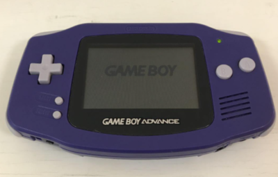 Nintendo GAMEBOY Advance Violet (complete) With Box and User's