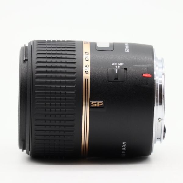 Tamron Macro SP AF60mm F2 DiII for Canon G005E Used from Tamron Macro SP AF60mm F2 DiII for Canon G005E Used from