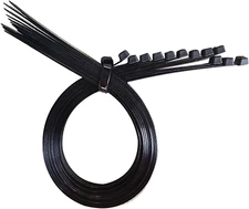 Long Zip Ties 36 Inch Black Extra Large Cable Ties Heavy Duty Zip Ties for Outdo