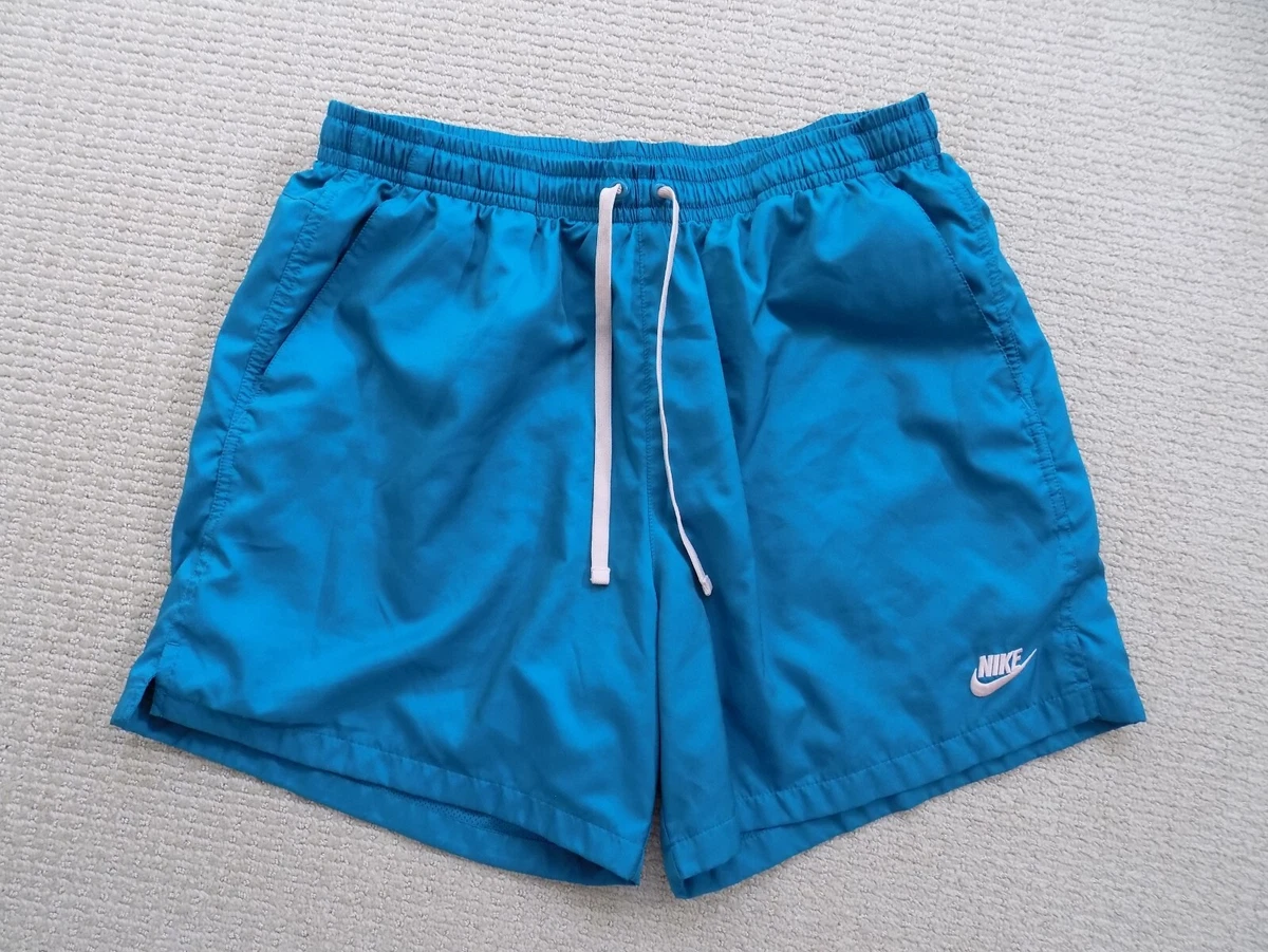 NIKE MENS XL X LARGE LINED ESSENTIAL WOVEN FLOW SHORTS GREEN