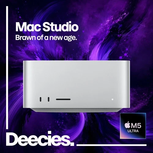 Mac Studio Apple M5 Ultra 30-core CPU 64-core GPU 96GB Ram 1TB SSD