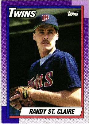 1990 Topps - Randy St. Claire #503