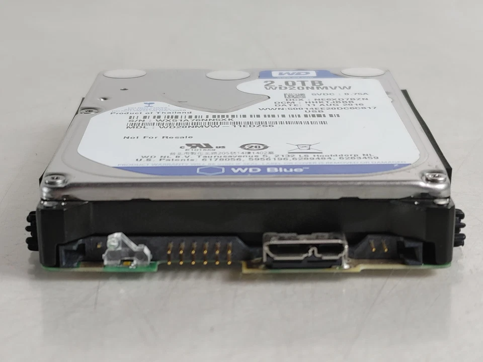 Western Digital WD Blue WD20NMVW 2 TB USB3.0 2,5 Zoll Externe Festplatte - Bild 3 von 4