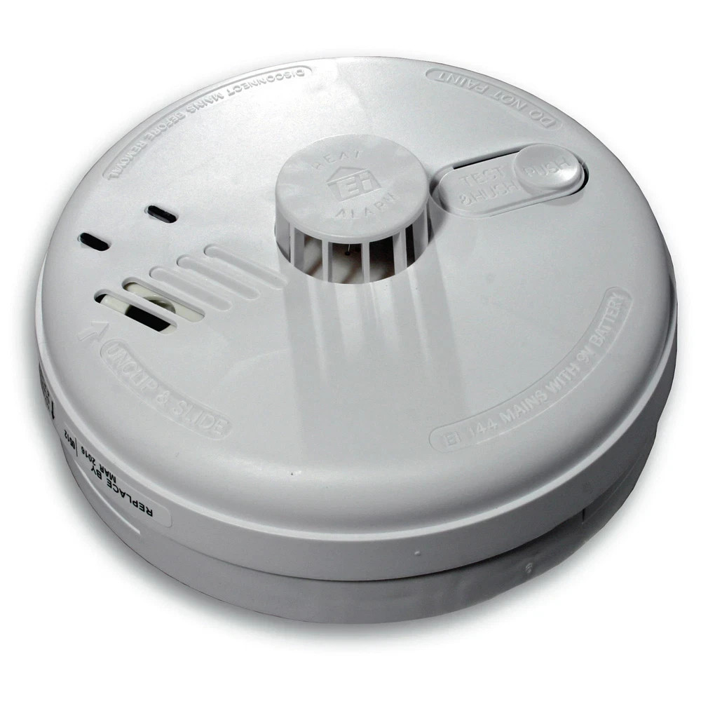 Aico Ei146E SMOKE Alarm - Mains Powered 9V Battery Backup - Image 2