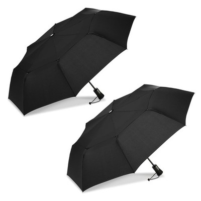 ShedRain WindPro - Vented Auto Open Auto Close Portable Compact Travel Umbrel...