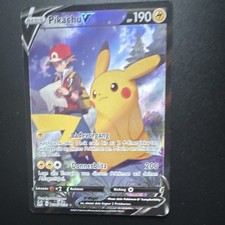 Pikachu V Pokémon TCG Holo Karte Deutsch 190...